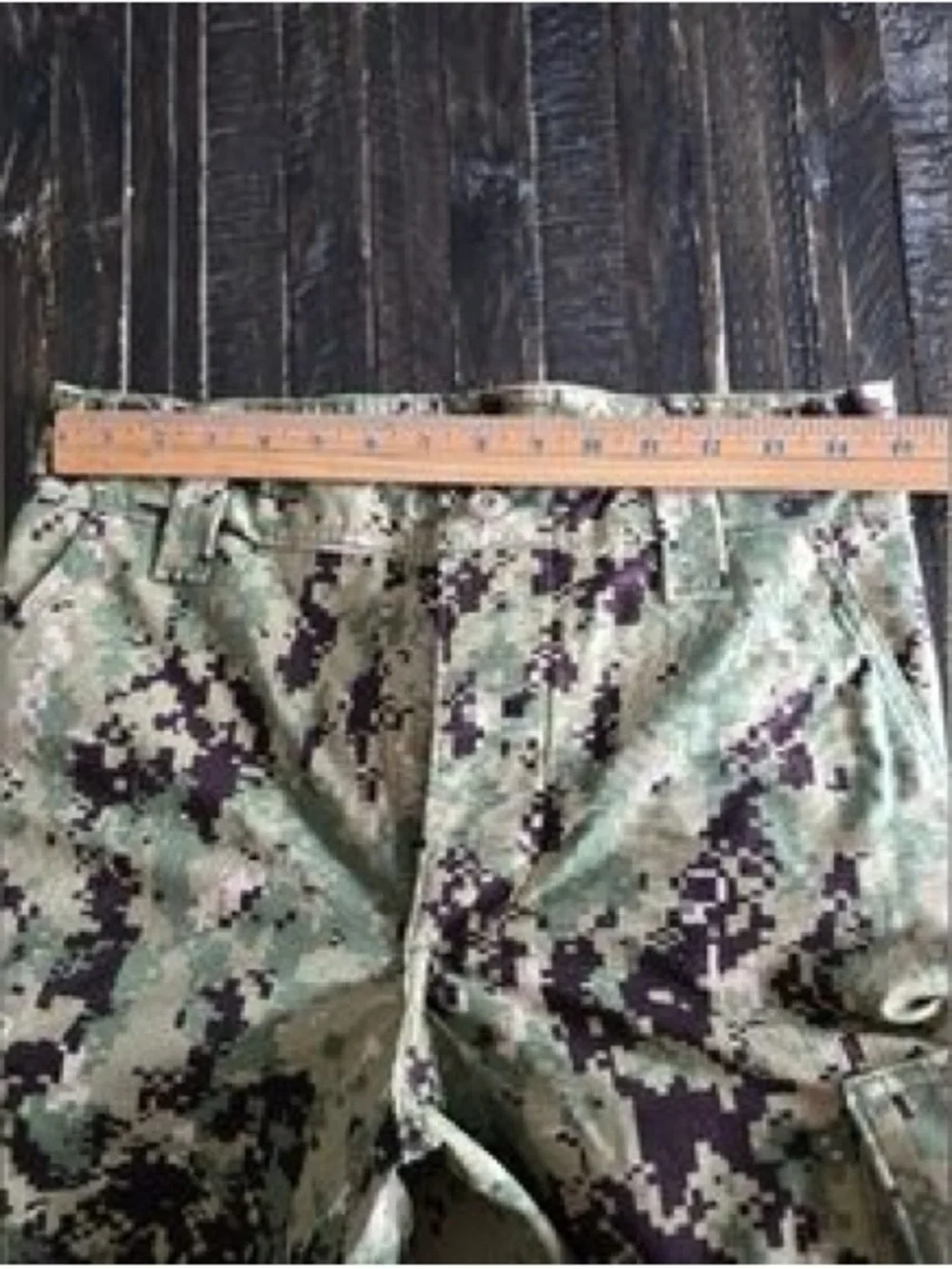 Men's Camo Tactical Pants - Green Woodland Print